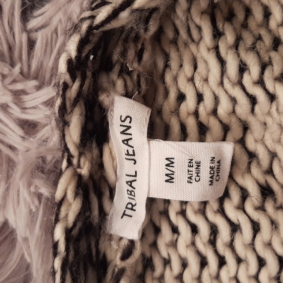 Tribal Jeans Cardigan Size Med - Picture 2 of 6